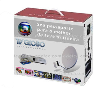 TV Globo avec parabole