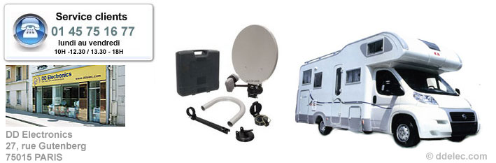 parabole camping car