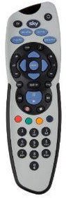 sky plus remote